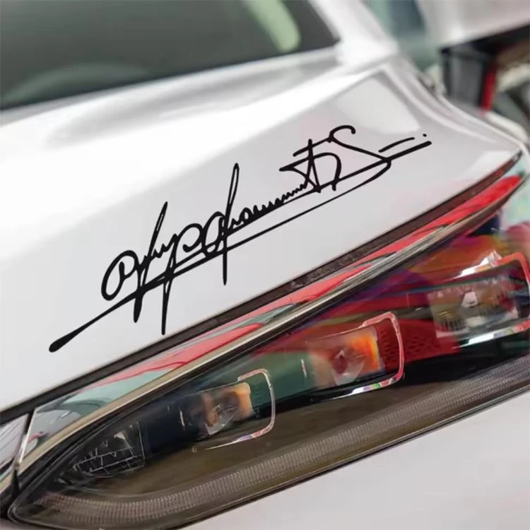 Adesivo de luz de carro personalizado