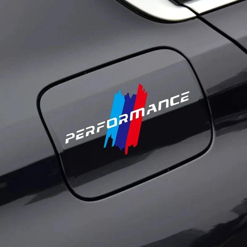 Adesivo de decalque de vinil do tanque de óleo de carro para BMW