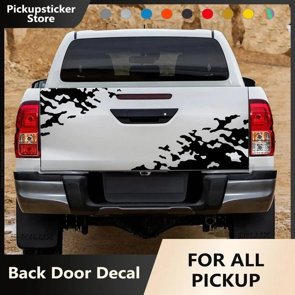 Adesivo de decalque de decoração de cauda de carro para Toyota