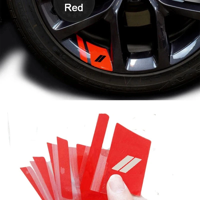 Adesivo de roda de carro para Dodge Challenger