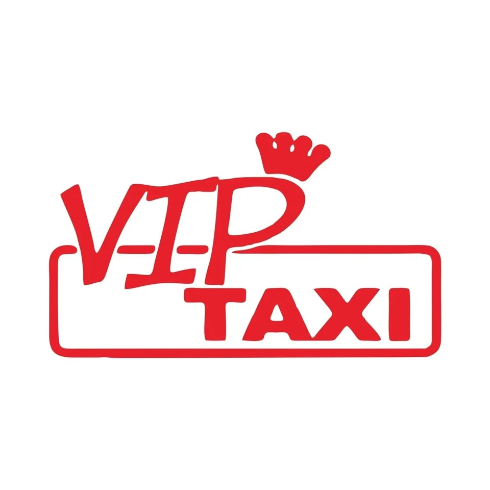 Janela de caminhão de carro de decalque de vinil de táxi VIP