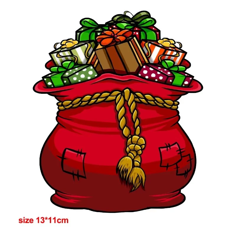Christmas Style Printing Custom Vinyl Sticker