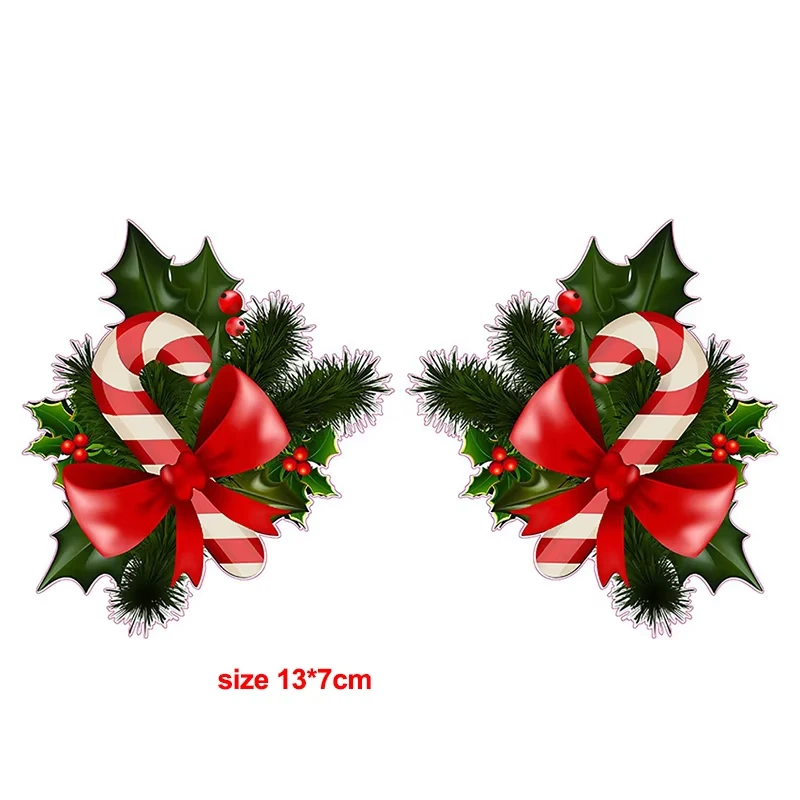 Impressão de estilo de Natal Adesivo de vinil personalizado