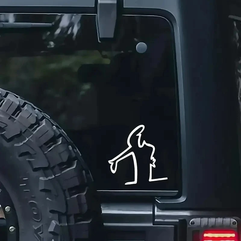 Creative Action Pose Vinyl Sticker suppliers