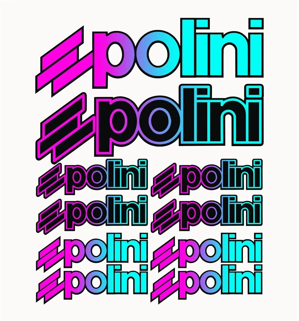Adesivos de carro de criatividade para motocicleta Polini