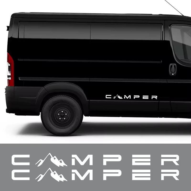 Decalque adesivo para carro de montanha Camper