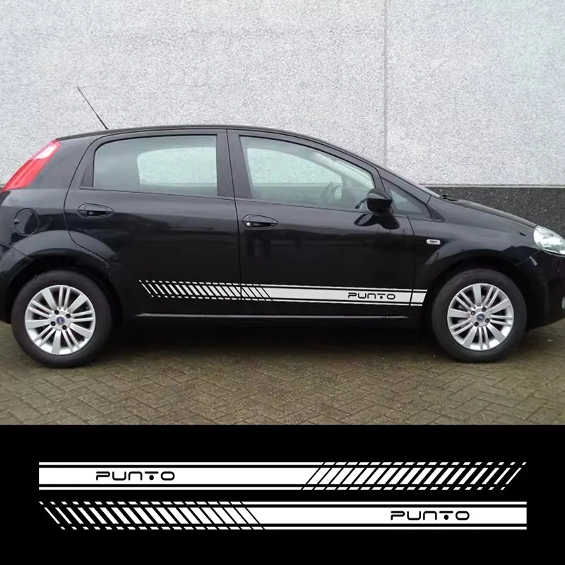 Car Long Side Stripes Stickers