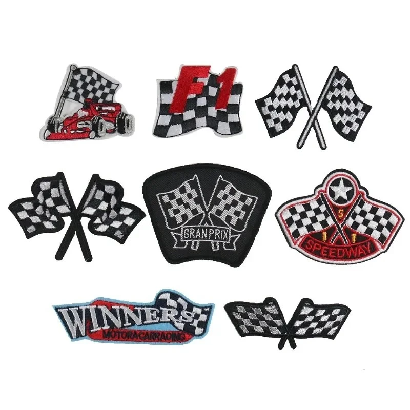 F1 Racing Fisicred Flag Ploth Sticker