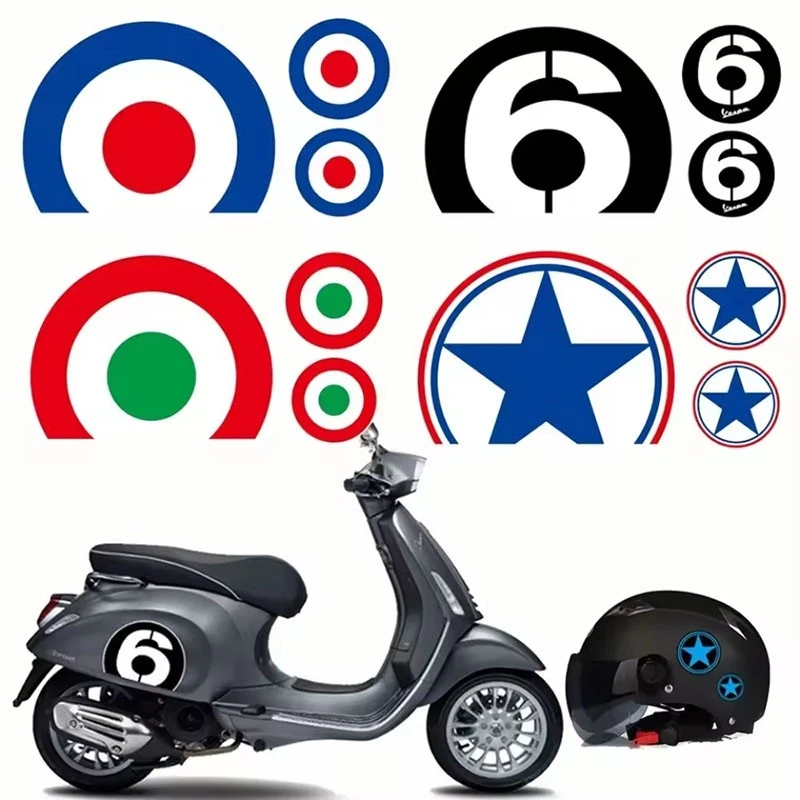 Adesivo de distintivo de estilo da força da motocicleta