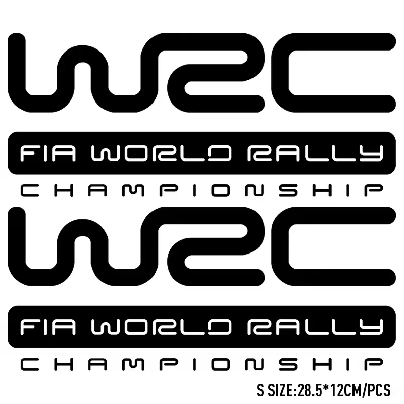 ADESIVO DE RALLY MUNDIAL DA FIA