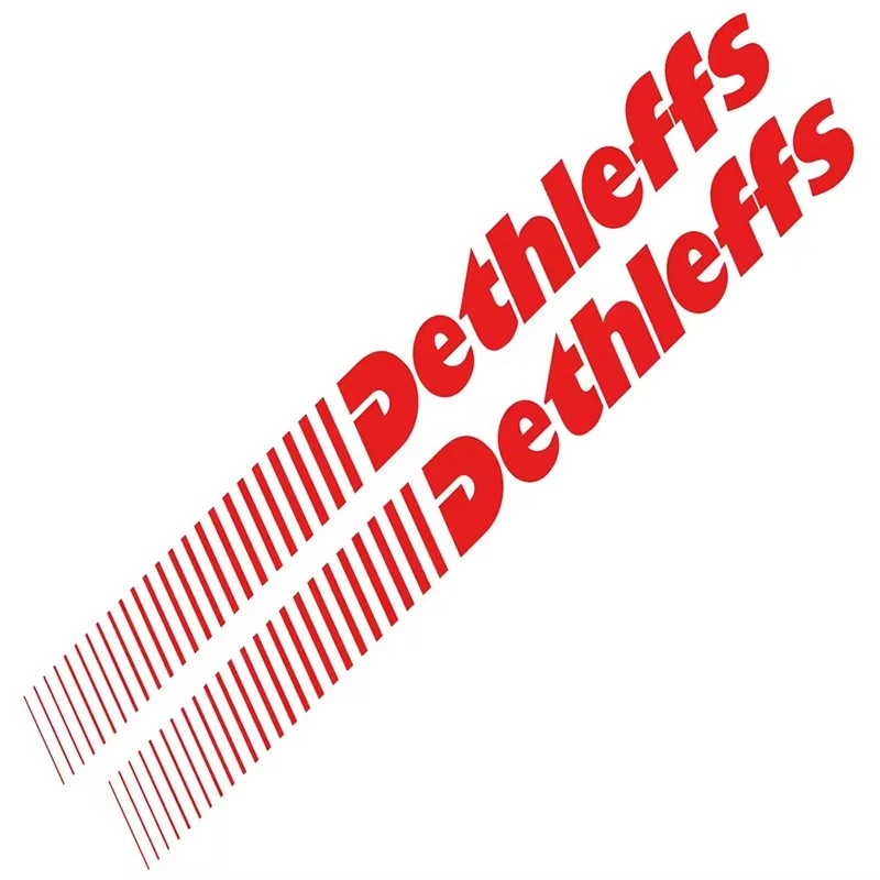 Dethleffs 97.2x9cm Decal Stickers