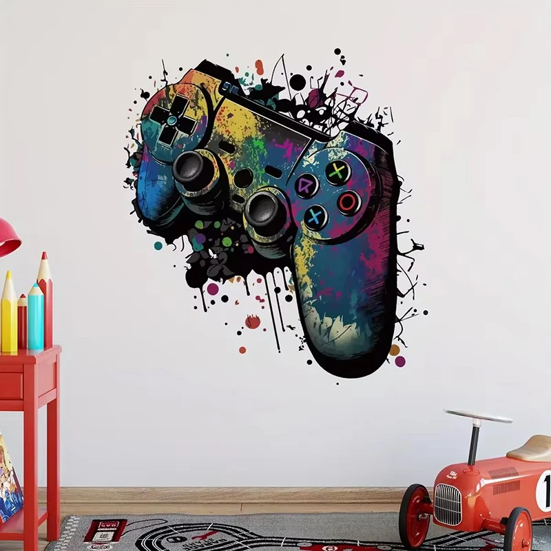 Adesivos de parede mecânicos para jogos