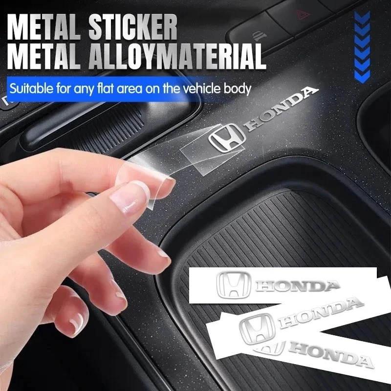 Quente para Honda Civic Accord 3D Metal Emblem