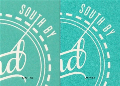 Impressão digital vs. Impressão Offset