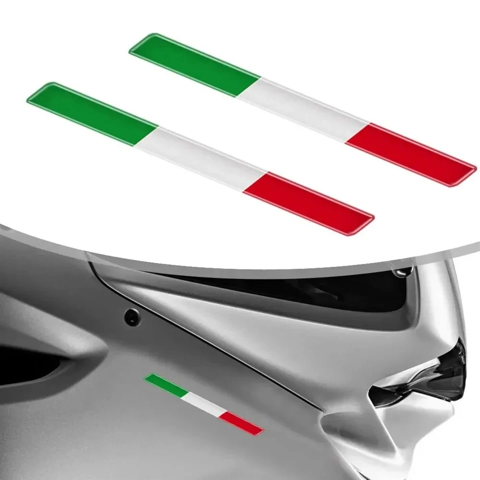 Bandeira tricolor italiana bandu -epóxi decorativo