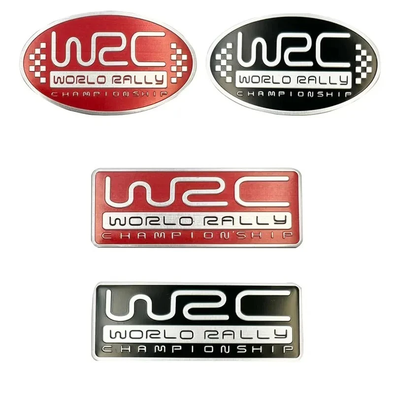 Metal WRC emblema Decal