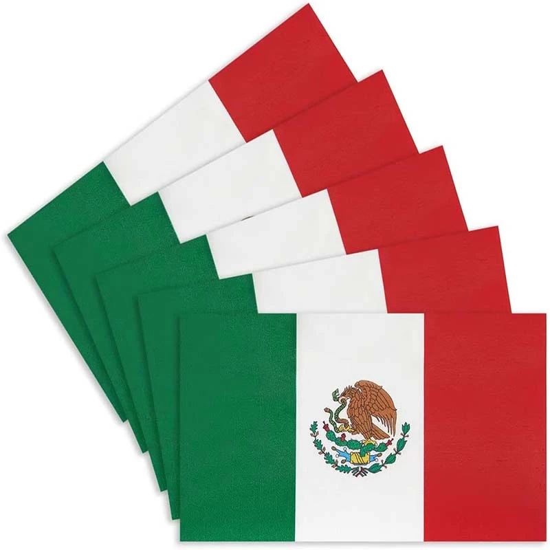 Adesivos impermeáveis ​​da bandeira do México