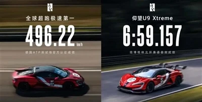 Um novo recorde global de velocidade automotiva foi estabelecido! 496,22 km/h...