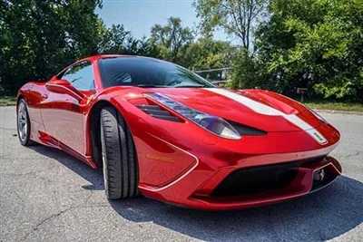 Decalque clássico da carroceria da Ferrari