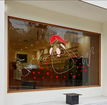 Adesivos de desenhos animados de Natal