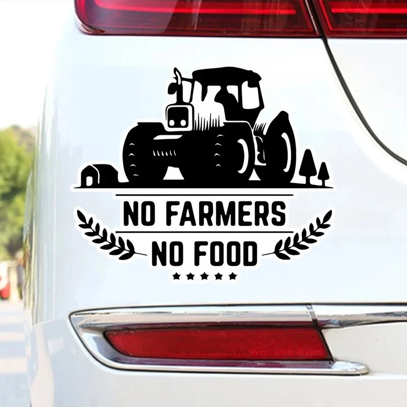 No Farmers No Food Bumper Sticker suppliers