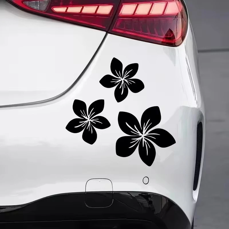 Pretty Flower Graphics Car Stickers