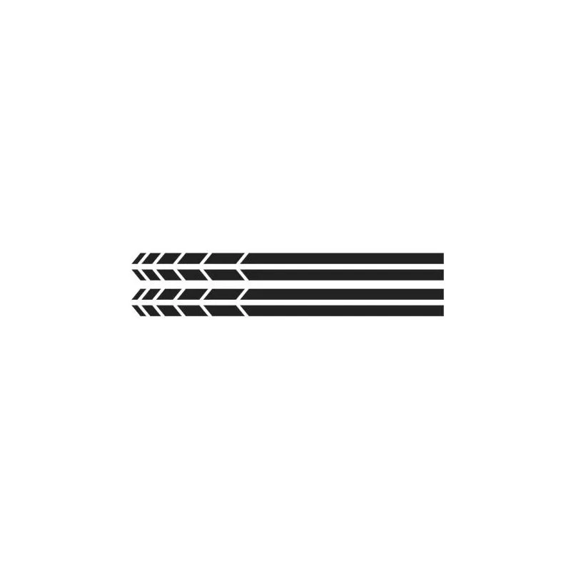 Rearview Mirror Side Stripe Sticker factory
