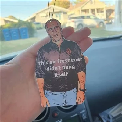 Ambientador para carro Jeffrey Epstein