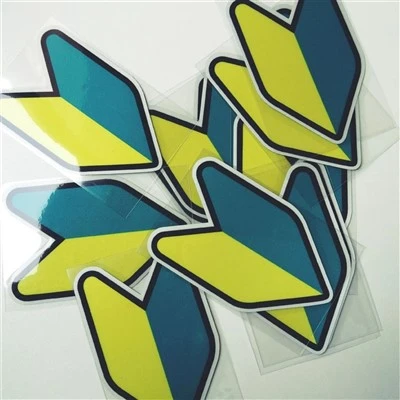 Adesivos de carro jdm decalque folhado engraçado