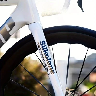 2 adesivos de bicicleta à prova d'água reflexiva para a estrada