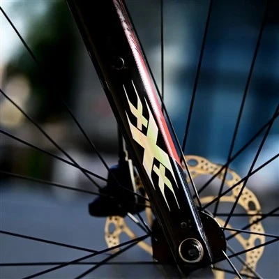 2 adesivos de bicicleta de montanha à prova d'água