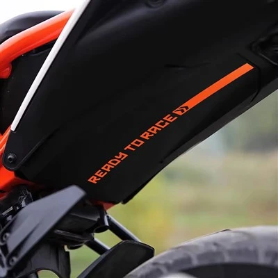 Vários adesivos de listras de cores para motocicleta