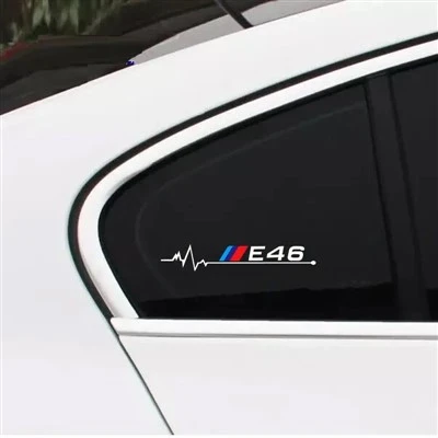 Adesivo de janelas de carro 2pcs para BMW