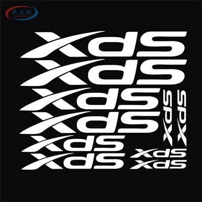 Adesivo decalque de bicicleta XDS