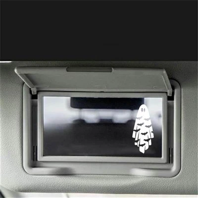 Adesivo decalque para janela de carro padrão fantasma