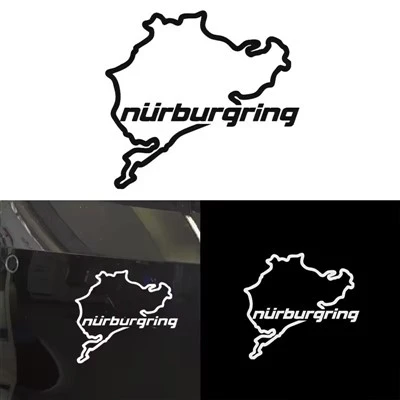 Adesivo de corrida de estrada em Nurburgring