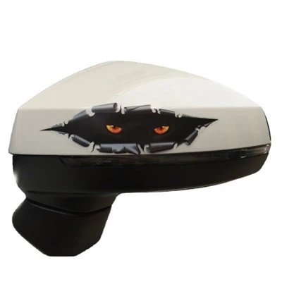 Adesivo personalizado para espelho retrovisor de carro