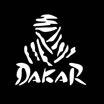 Adesivo de carro de jogo de rally dakar