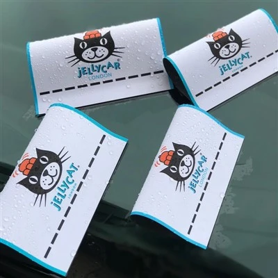 Etiqueta de marcador de decoração de porta traseira de carro