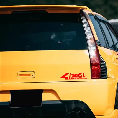 Adesivo decalque jipe 4X4