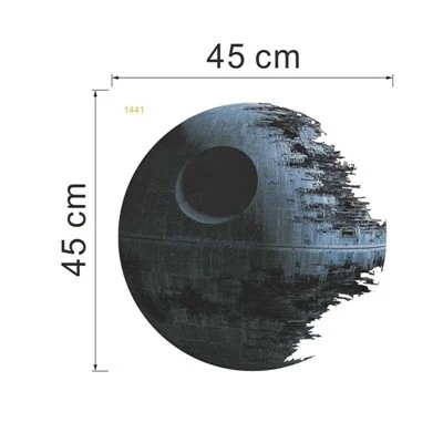 Adesivos de parede em 3D starwars para quartos infantis