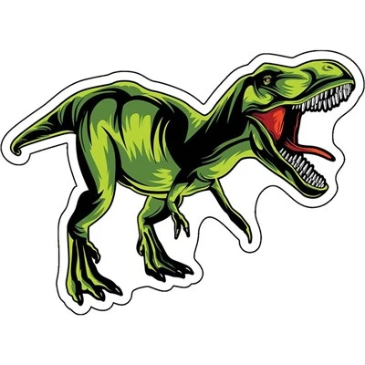 Adesivos de parede de dinossauros