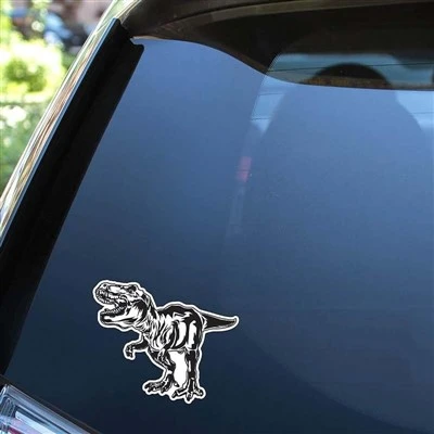 Adesivo para janela de dinossauro