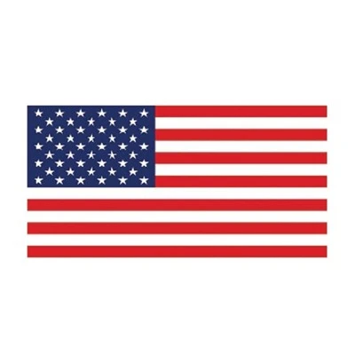 Adesivo da bandeira americana
