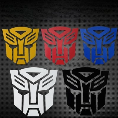 Autobot logotipo Decepticon decoração de adesivos de motocross