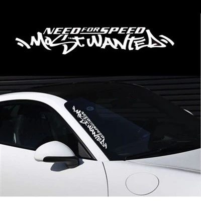Decalque de texto personalizado criativo para janela de carro