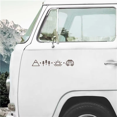 Autocolantes para autocaravanas para autocaravanas e caravanas