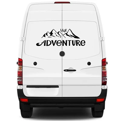 Adesivo de decoração de aventura de carro