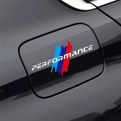 Adesivo de decalque de vinil do tanque de óleo de carro para BMW