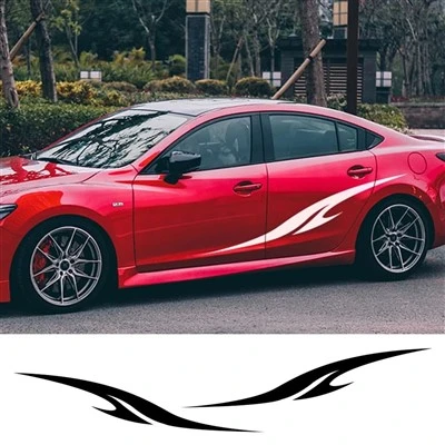 Adesivos de esportes de corrida de carros decalques de vinil automático